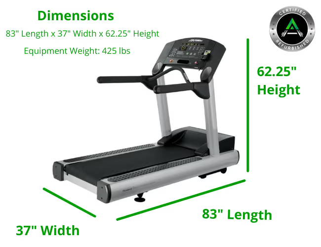 Life Fitness CLST Integrity Series Treadmill Refurbished
